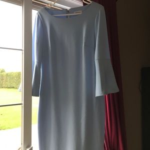 Calvin Klein baby blue dress 12